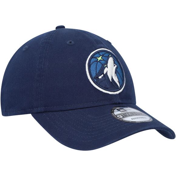 NWT New Era NBA 9TWENTY Timberwolves Navy Adjustable Hat, Unisex One Size - Picture 3 of 6